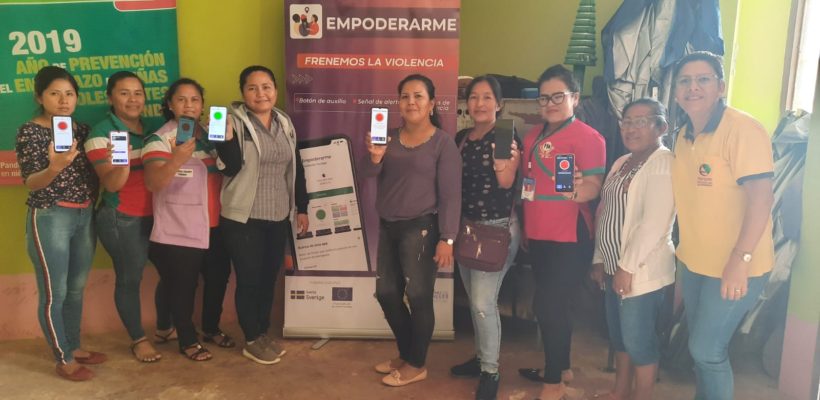 #FautapoAmazonía. Se avanza en la presentación y uso de la App EMPODERARME