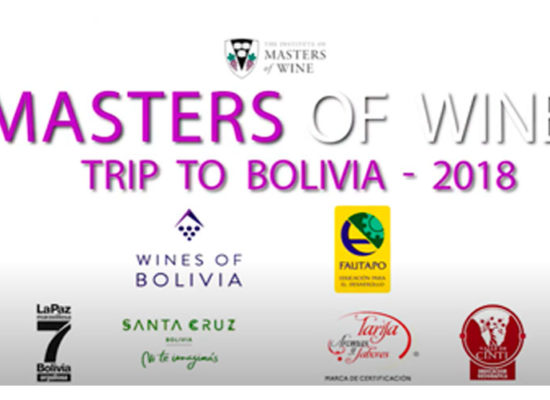 Masters Of Wine, visitan Bolivia
