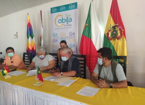 Convenio Interinstitucional FAUTAPO – GMA Cobija