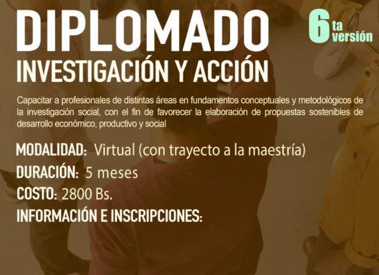 Diplomado con trayacto a Maestría en Investigación y Acción