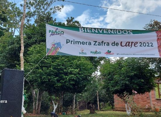 FautapoAmazonía. SE INAUGURA LA ÉPOCA DE ZAFRA CON EL ENCENDIDO DE LA BENEFICIADORA DE CAFÉ EN PANDO