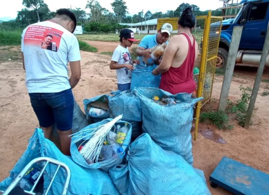 #FautapoAmazonía. SE CONCRETÓ LA TERCERA FASE DE COMERCIALIZACIÓN DE ACOPIO SELECTIVO DE RESIDUOS PET, LATAS Y BATERÍAS DE LA RESERVA MANURIPI