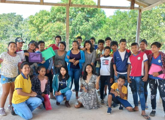 #FautapoAmazonía. SE DESARROLLÓ EL ENCUENTRO JUVENIL CON ADOLESCENTES DE LA RESERVA MANURIPI
