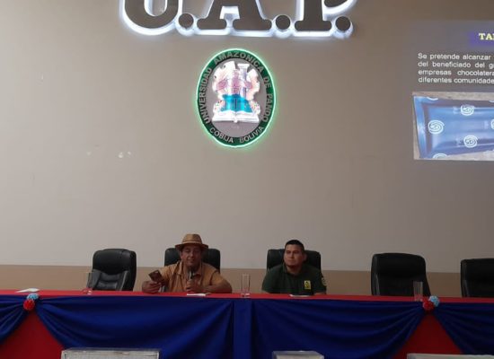 #FautapoAmazonia. SE REALIZÓ UNA PRESENTACIÓN DEL PROCESO DE COSECHA Y BENEFICIADO DEL CACAO EN LA RESERVA NACIONAL DE VIDA SILVESTRE AMAZONICA MANURIPI EN SEMINARIO POR EL DÍA INTERNACIONAL DEL CHOCOLATE