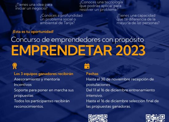 Concurso de Emprendedores EMPRENDETAR 2023